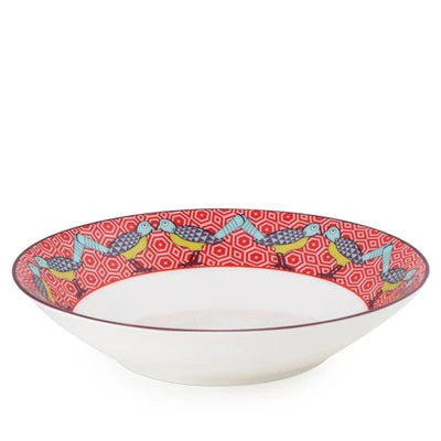 Soup Plate Birds of Paradise - 20.5 cm - Set of 4