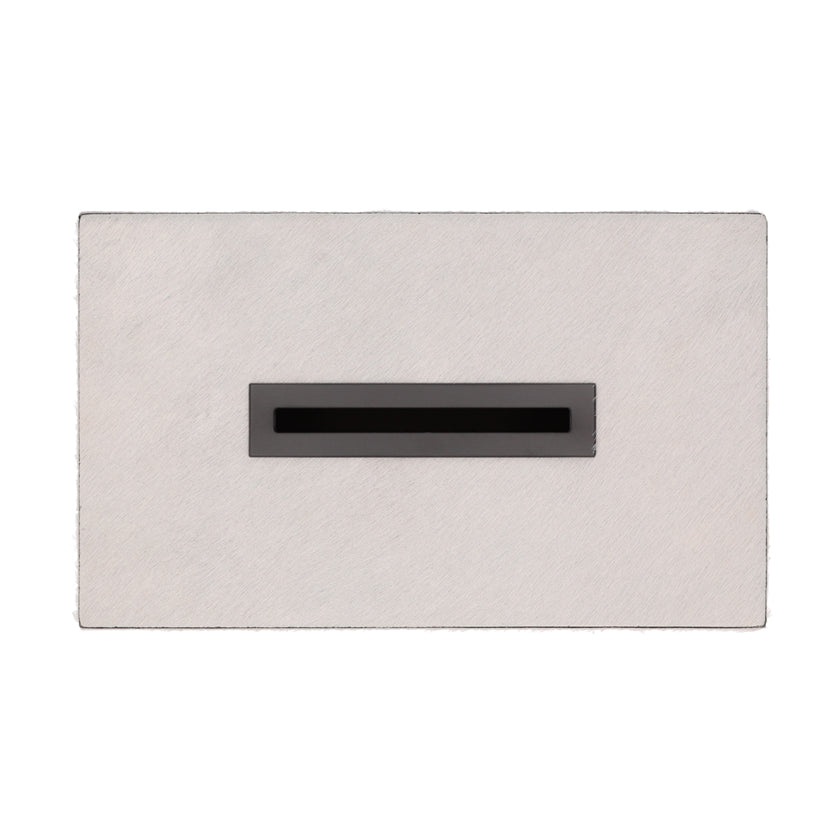 FIRENZE TISSUE HOLDER RECTANGULAR PONY: WHITE