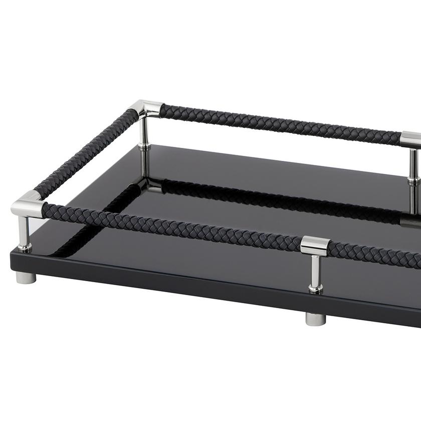 Vanity Tray - Laquered Black