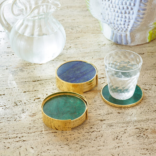 Lapis Lucas Coasters, Set of 4