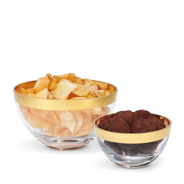 Gabriel crystal bowl, large