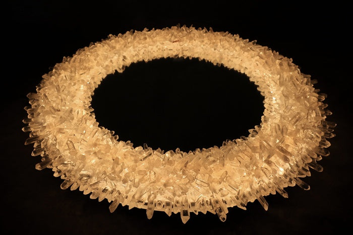 CRYSTAL MIRROR WALL LAMP