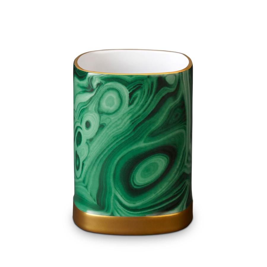 Malachite Pencil Cup