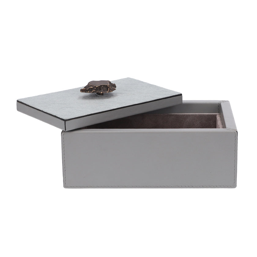 Petra Box Short Rectangular Pony Grey