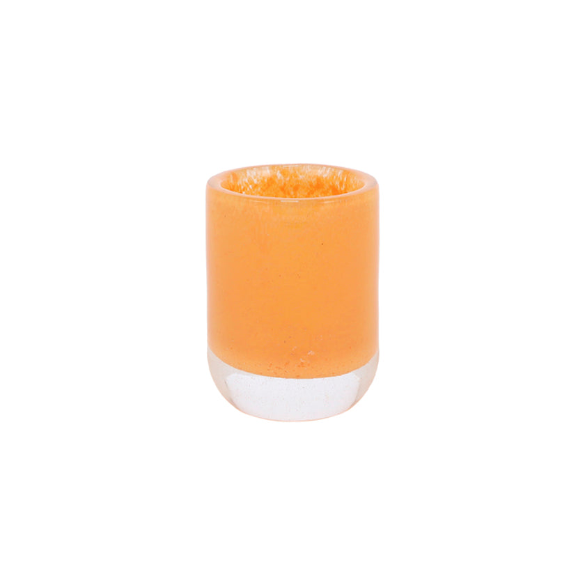 Mary Tealight Candleholder L vase -orange – Studio D Decor Qa