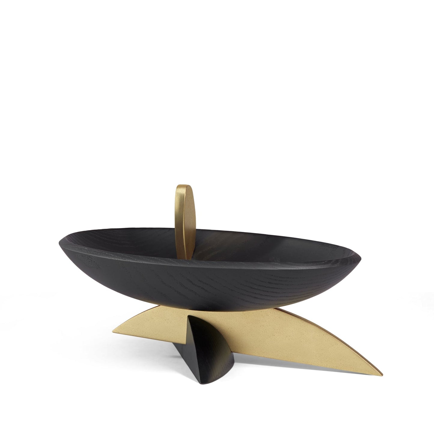 Kelly Behun Leaf Oval Bowl on Stand
