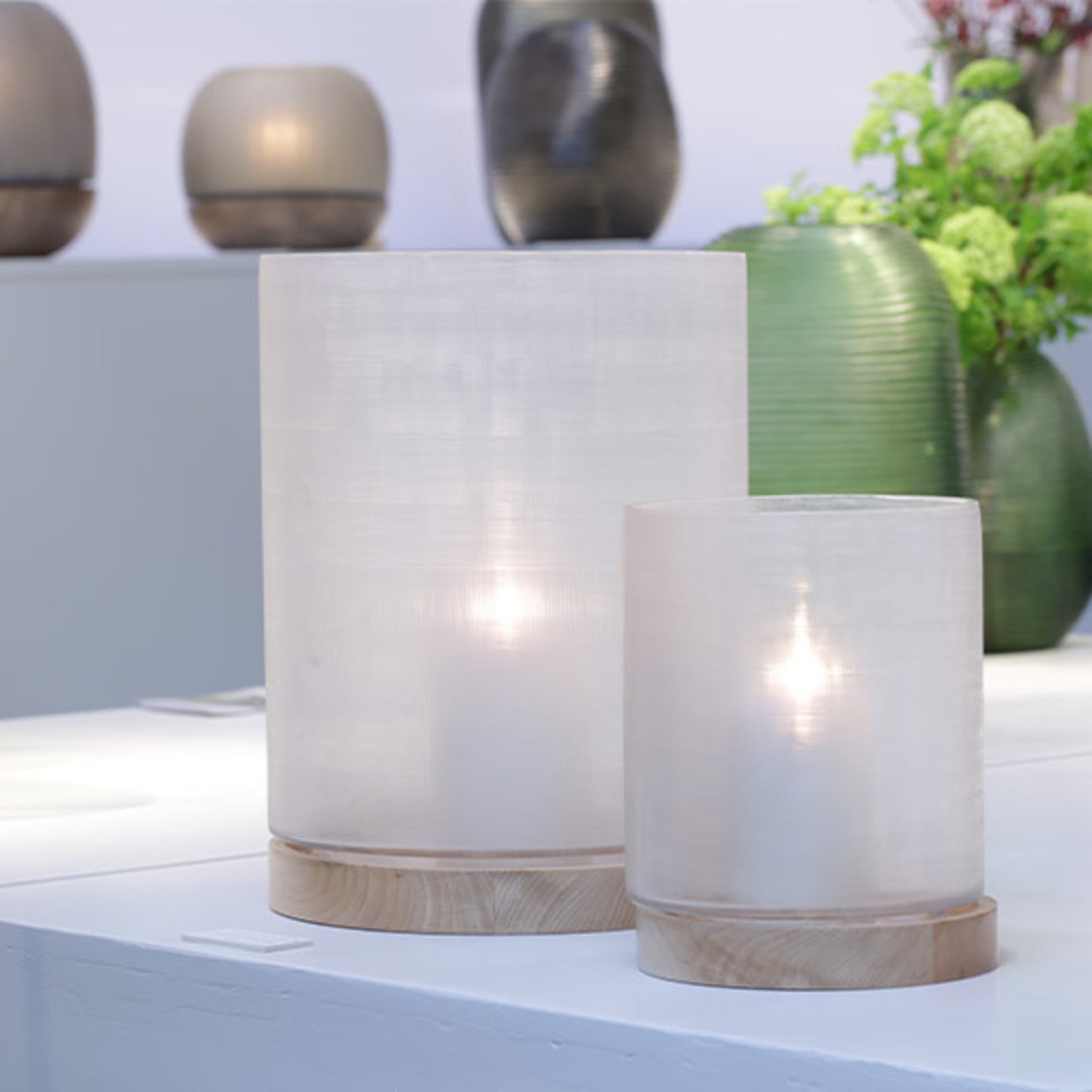 Lantern Aran L | Clear / Sycamore