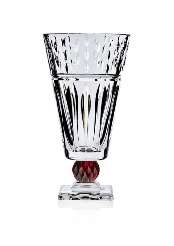 ISADORA BOWL W/AMB SPHERE AND CLEAR BASE