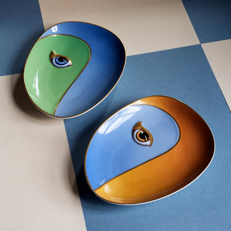 Lito Vide Poche 4x6"- Blue+Green