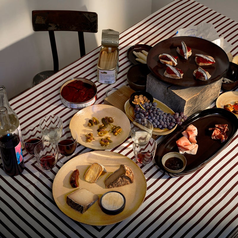 Terra Oval Platter - Wine