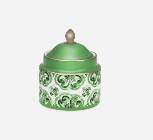 GRN/CRETO SUGAR BOWL - D&G0052