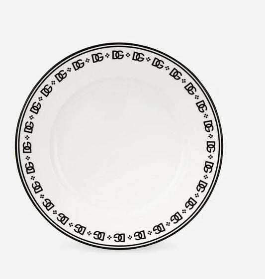 BLK/WHT PLACEHOLDER PLATE D&G0043