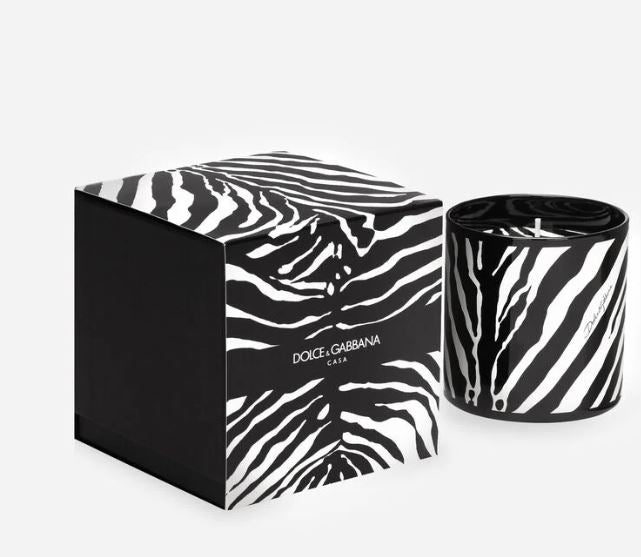 ZEBRA CANDLE D&G0013