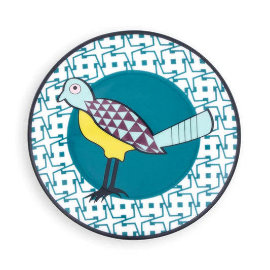 Plate Birds of Paradise - 20.3 cm - Set of 4