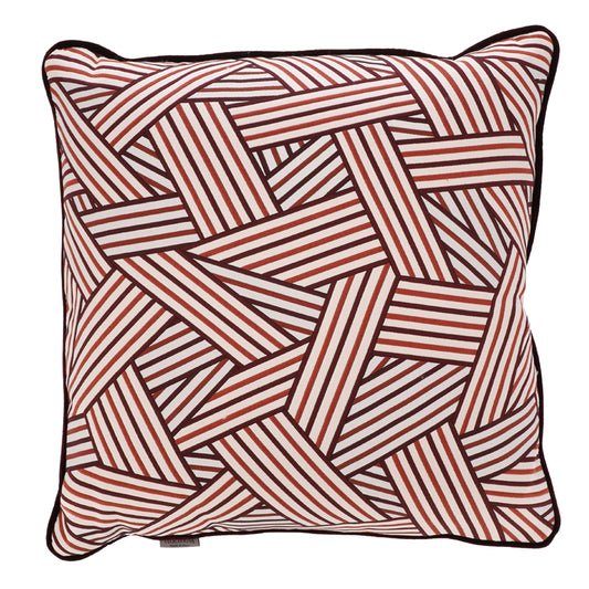 TWO FACE BLUE STRIPE CUSHIONS 45X45 cm