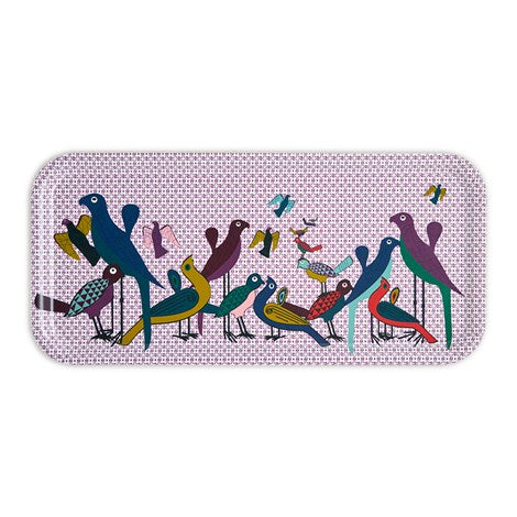 Rectangular Tray Birds of Paradise